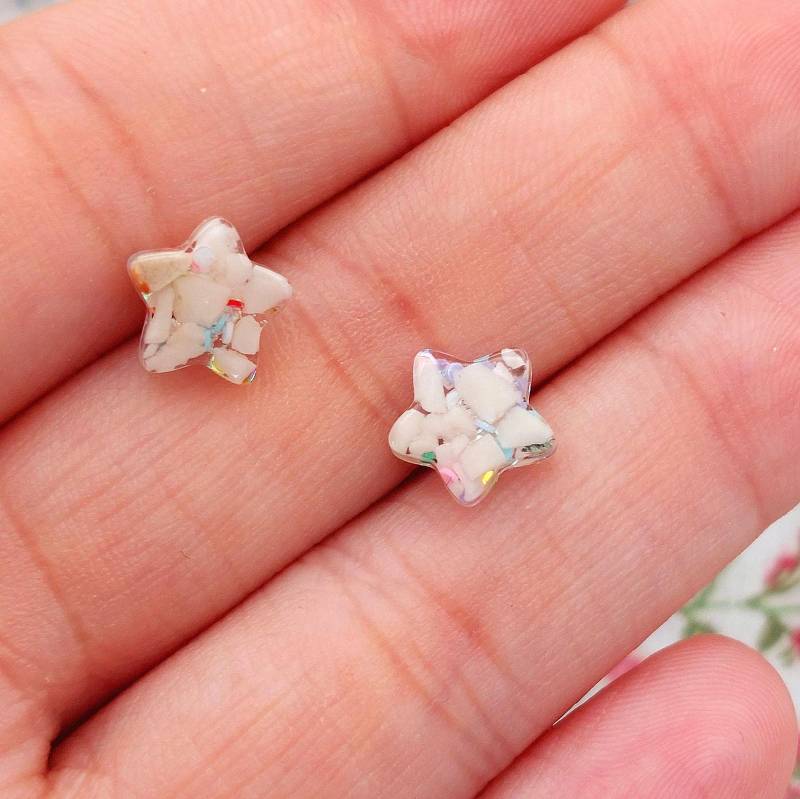 Stern Ohrstecker Mädchen, Kinderschmuck 925 Sterling Silber, Geschenk Für Kindergeburtstag, Mädchen Schmuck 4 Bis 10 Jahre von SteinSchmuckAustria