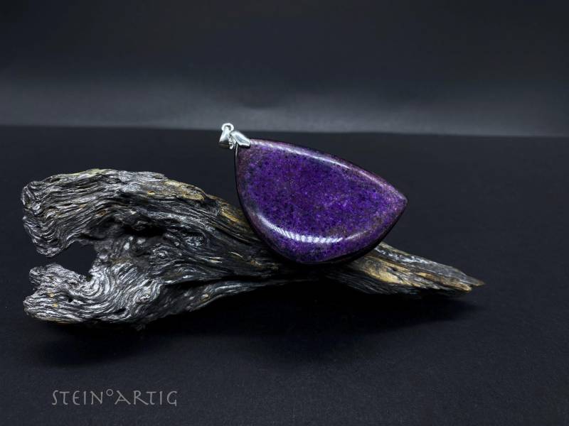 Anhänger Sugilith Rar Xl, Silber 925 von Steinartig