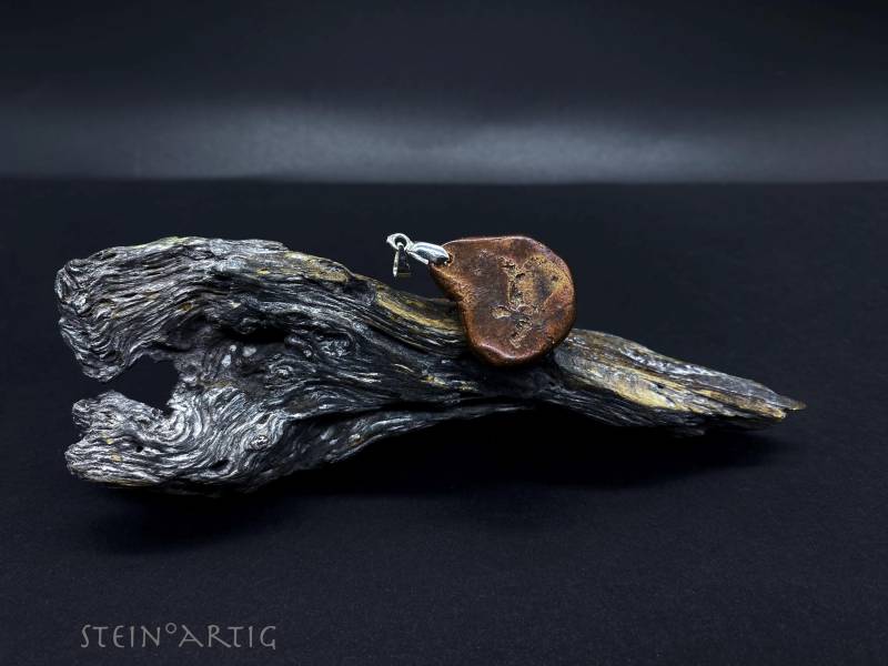 Edelstein Anhänger "Kupfer', Silber 925 Edelstein Anhänger "Kupfer', Silber 925 von Steinartig