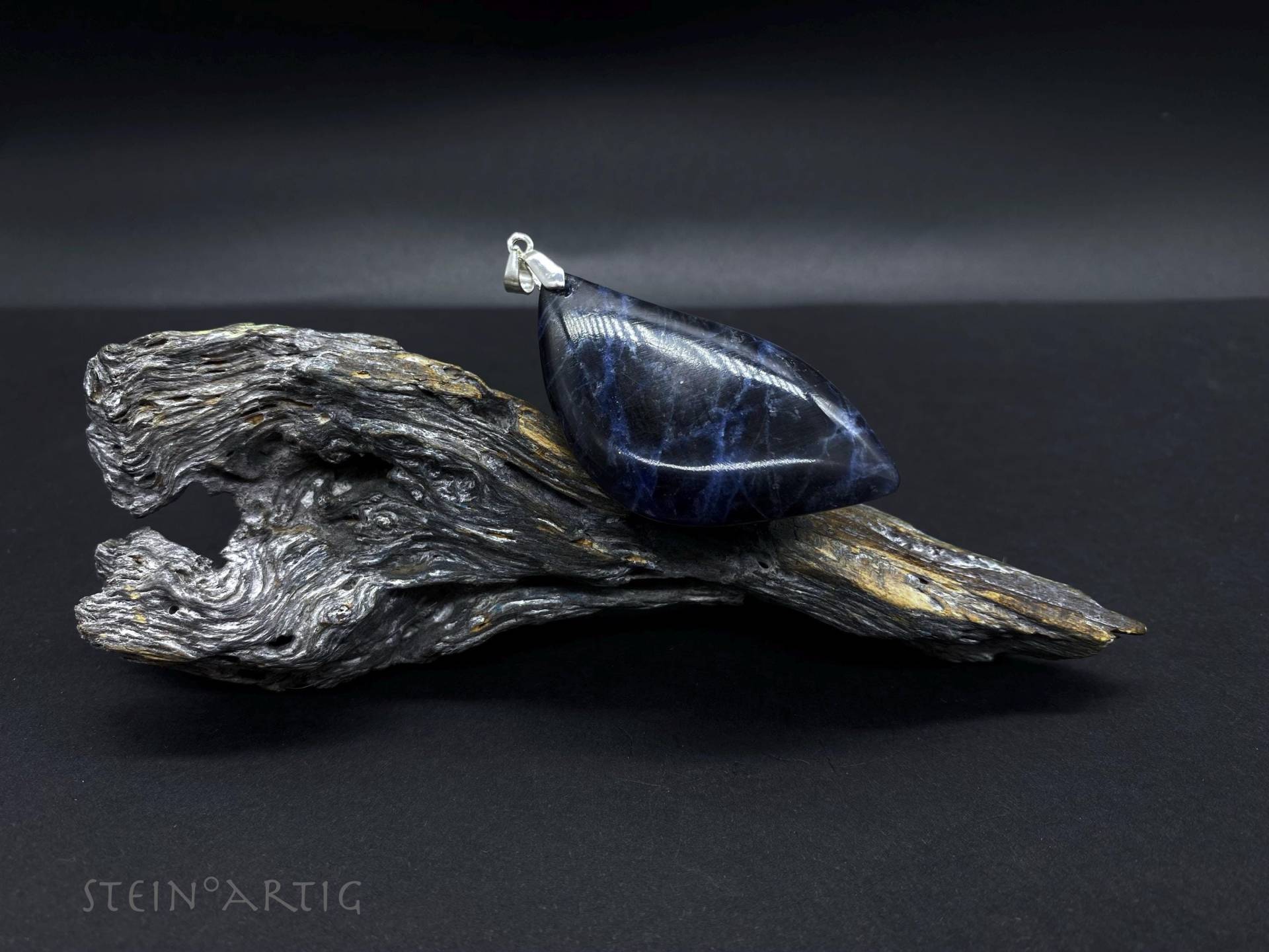 Edelstein Anhänger "Sodalith', Silber 925 von Steinartig