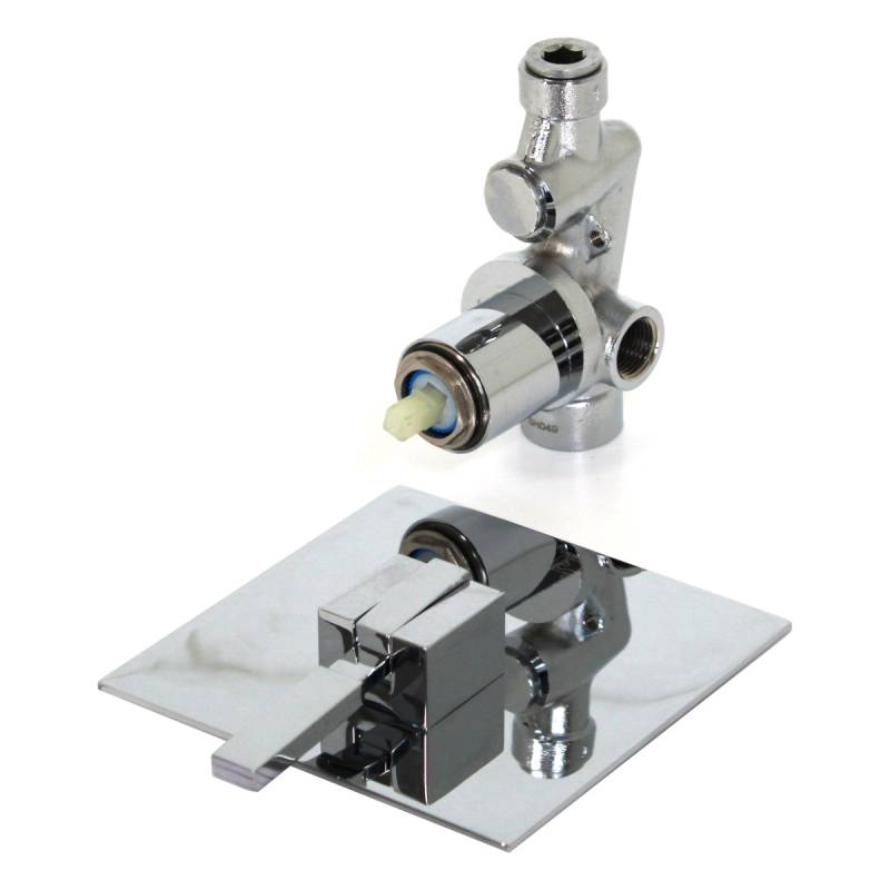 Steinberg 135.2240 Brause-Einhebelmischbatterie Chrom Unterputz Armatur von Steinberg