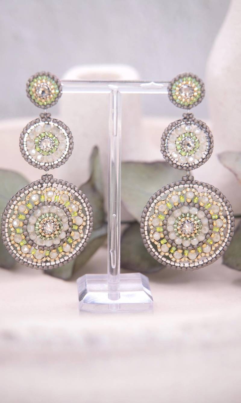 Handgefertigte Statement-Ohrringe, Perlenohrringe, Boho Ohrringe, Filigrane Einzigartiges Geschenk Für Sie Handgefertigte Statement-Ohrringe, Perlenohrringe, Boho Ohrringe, Filigrane Einzigartiges Geschenk Für Sie von SteinerlSchmuck