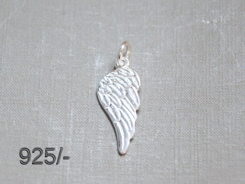 925-Silber Flügel Engelsflügel Anhänger 16mm Schutzengel Schmuck 925-Silber Flügel Engelsflügel Anhänger 16mm Schutzengel Schmuck von SteineundmehrBeads