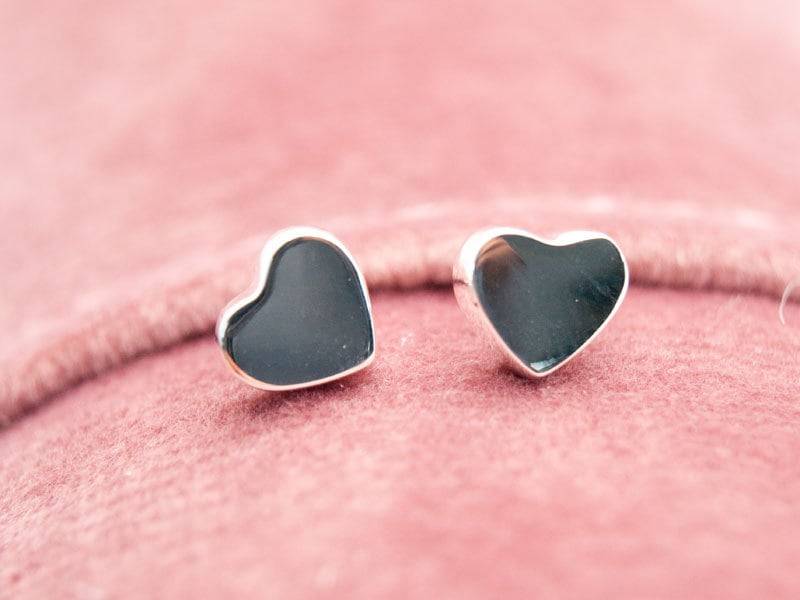 Herz Ohrstecker Paar Größe 7x6mm Aus 925 Silber Geschenkidee Für Frauen Und Männer Herz Ohrstecker Paar Größe 7x6mm Aus 925 Silber Geschenkidee Für Frauen Und Männer von SteineundmehrBeads