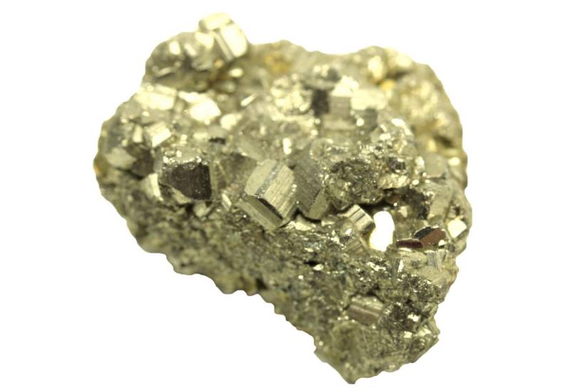 Steinfixx® Mineralstein Pyrit Rohstein Stufe 300 Gramm 70mm, (prächtige Stufe Edelstein, 1-St., magischer Glanz, besonderes Geschenk), TOP 1A+ Qualität aus Peru von Steinfixx®