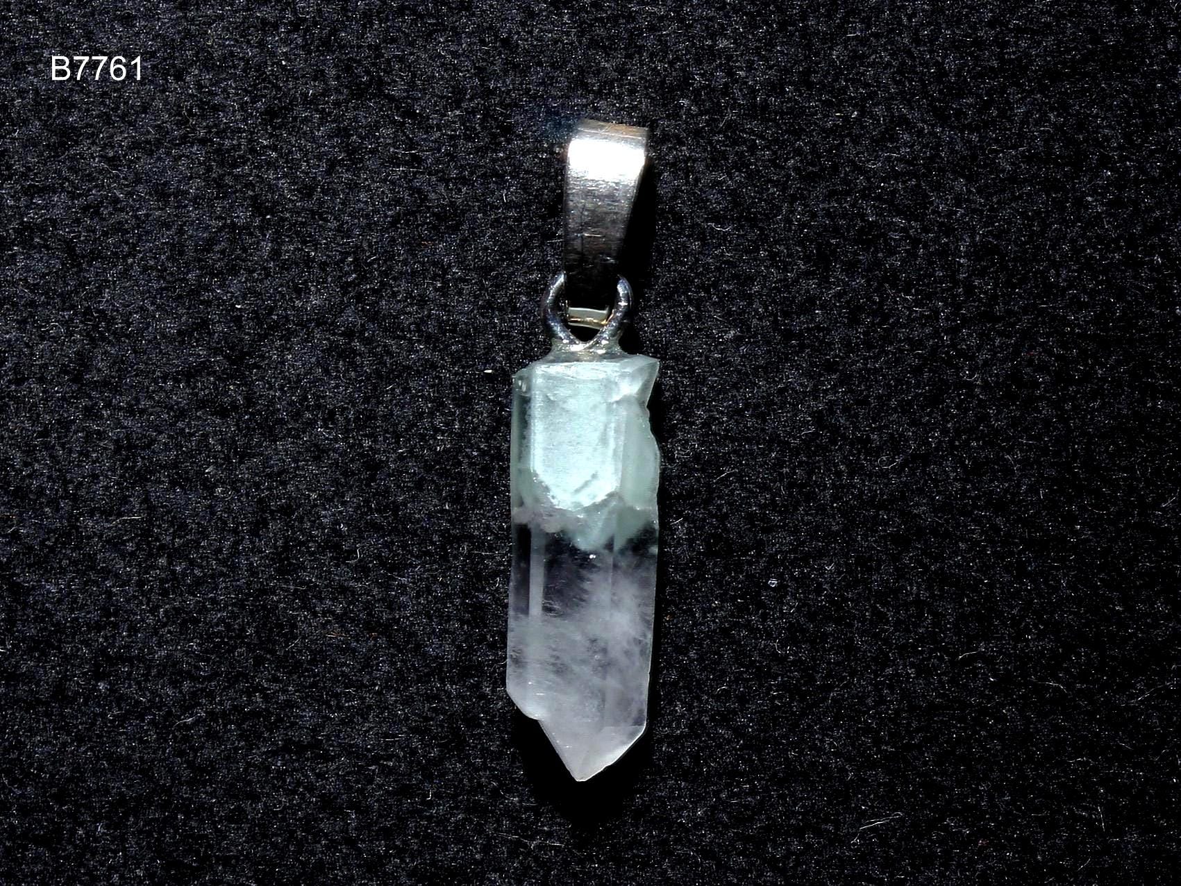 Phantomquarz-Anhänger | Kristall Mit Schlaufe Aus 925 Silber von SteinkraftShop