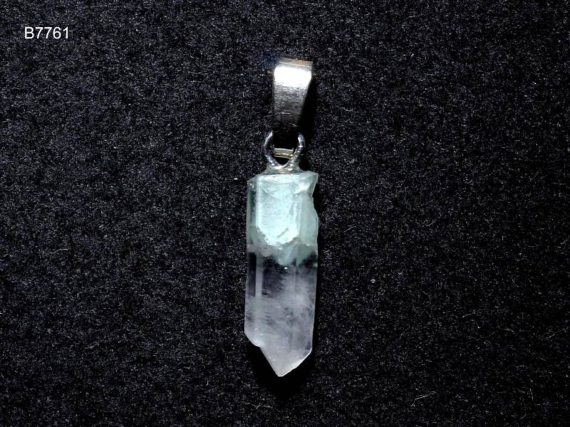 Phantomquarz-Anhänger | Kristall Mit Schlaufe Aus 925 Silber von SteinkraftShop