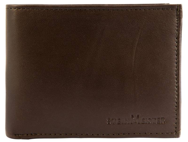 STEINMEISTER Geldbörse SteinMeister Herren Geldbörse aus Echtleder. Die von STEINMEISTER