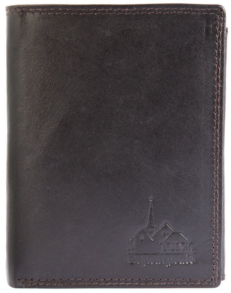 STEINMEISTER Geldbörse Farid Schwarzwald Echt Leder Geldbörse, Motiv Kirche, Herren GeldbÃ¶rse Hoch Echtleder von STEINMEISTER