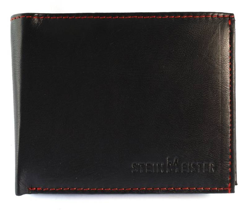 Steinmeister Geldbörse MP0020 (Einzeln), Herren GeldbÃ¶rse Quer Echtleder von Steinmeister