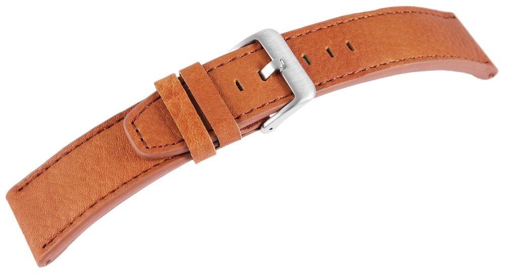 STEINMEISTER Uhrenarmband 8000476 Echtleder-Uhrenarmband, braun, 22 mm - 26 mm von STEINMEISTER