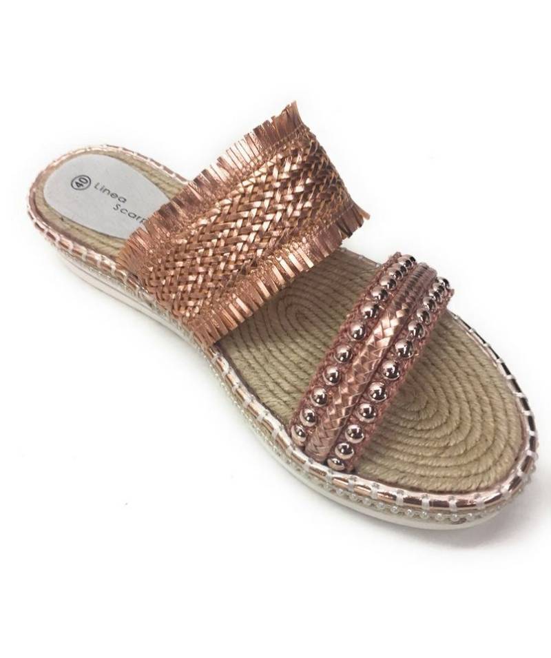 Steinnacher Bärbel Badepantolette Cannes rosegold Badepantolette von Steinnacher Bärbel