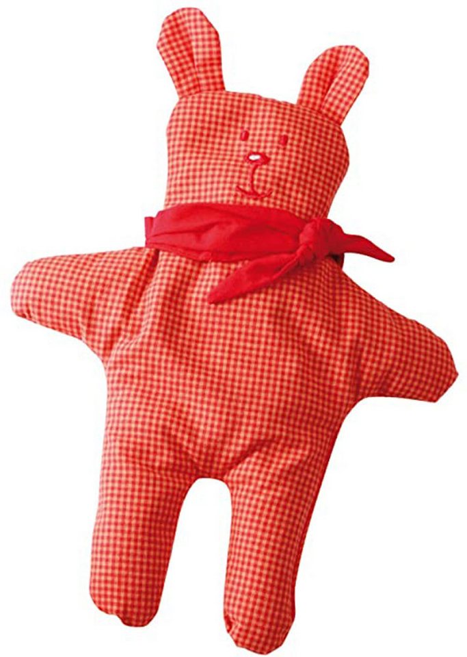Steinnacher Bärbel Kräuterkissen Rapskissen Karl in Bärenform rot/orange von Steinnacher Bärbel