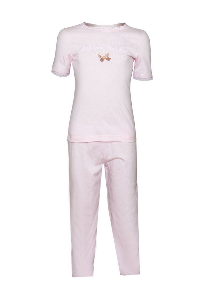Steinnacher Bärbel Schlafanzug Louis & Louisa Süß und Verträumt Rosa Pyjama Kinder von Steinnacher Bärbel