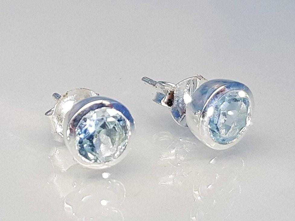 Ohrringe Topas 925 Silber Ohrringe Topas 925 Silber von SteinzauberShop