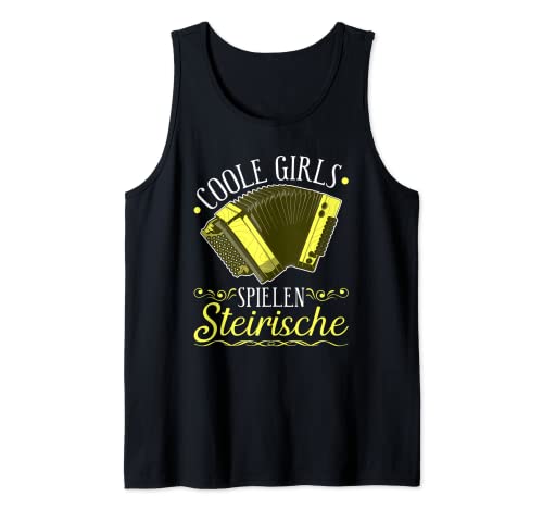 Coole Girls Spielen Steirische Harmonika Quetschn Tank Top Coole Girls Spielen Steirische Harmonika Quetschn Tank Top von Steirische Harmonika Geschenke & Ziacha Instrument
