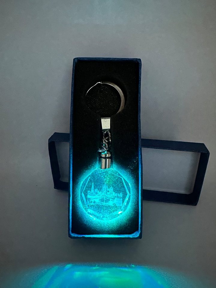 Stelby Schlüsselanhänger Tower Bridge Schlüsselanhänger Multicolor mit Geschenkbox von Stelby