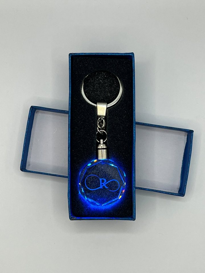 Stelby Schlüsselanhänger Unendlichkeitszeichen Schlüsselanhänger R Multicolor mit Geschenkbox von Stelby