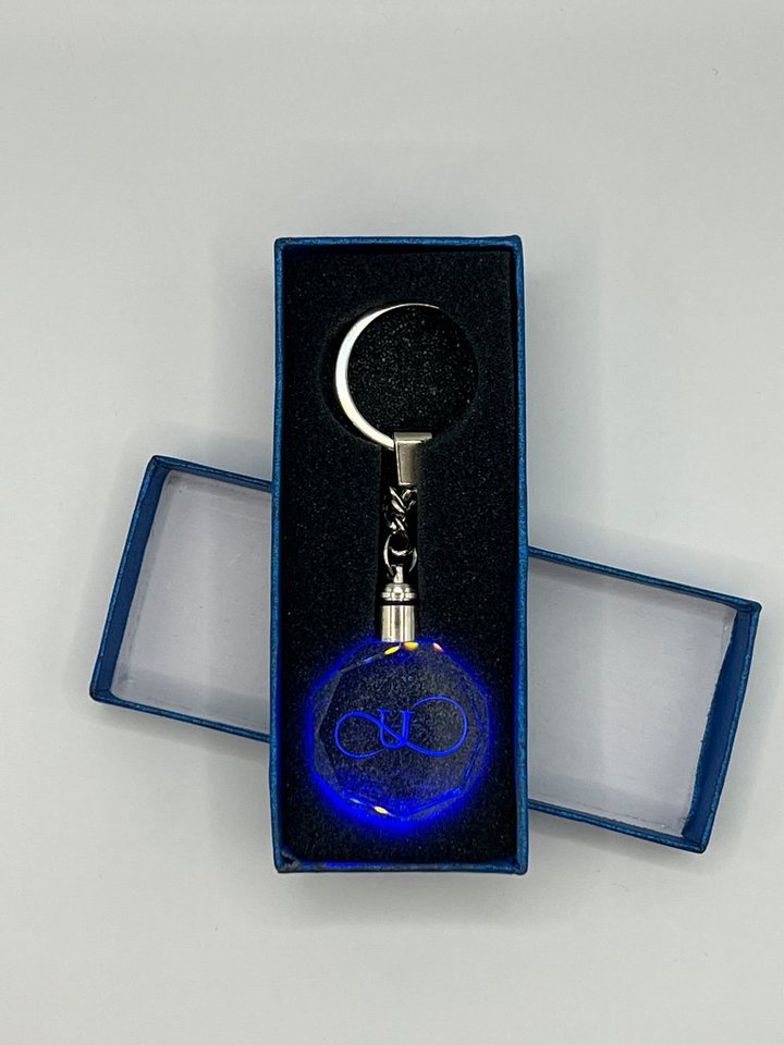 Stelby Schlüsselanhänger Unendlichkeitszeichen Schlüsselanhänger U Multicolor mit Geschenkbox von Stelby