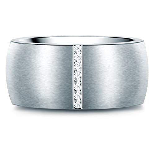 Stella Copenhagen Damen Ring Edelstahl verziert mit Kristallen von Swarovski® weiß von Stella Copenhagen