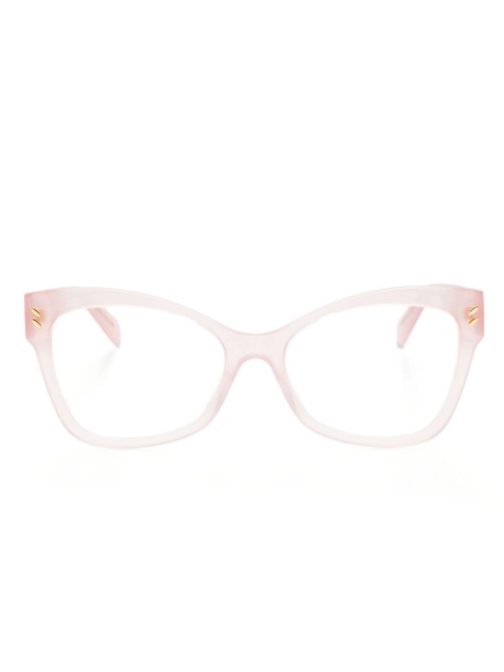 Stella McCartney Eyewear Brille mit Cat-Eye-Gestell - Rosa von Stella McCartney Eyewear