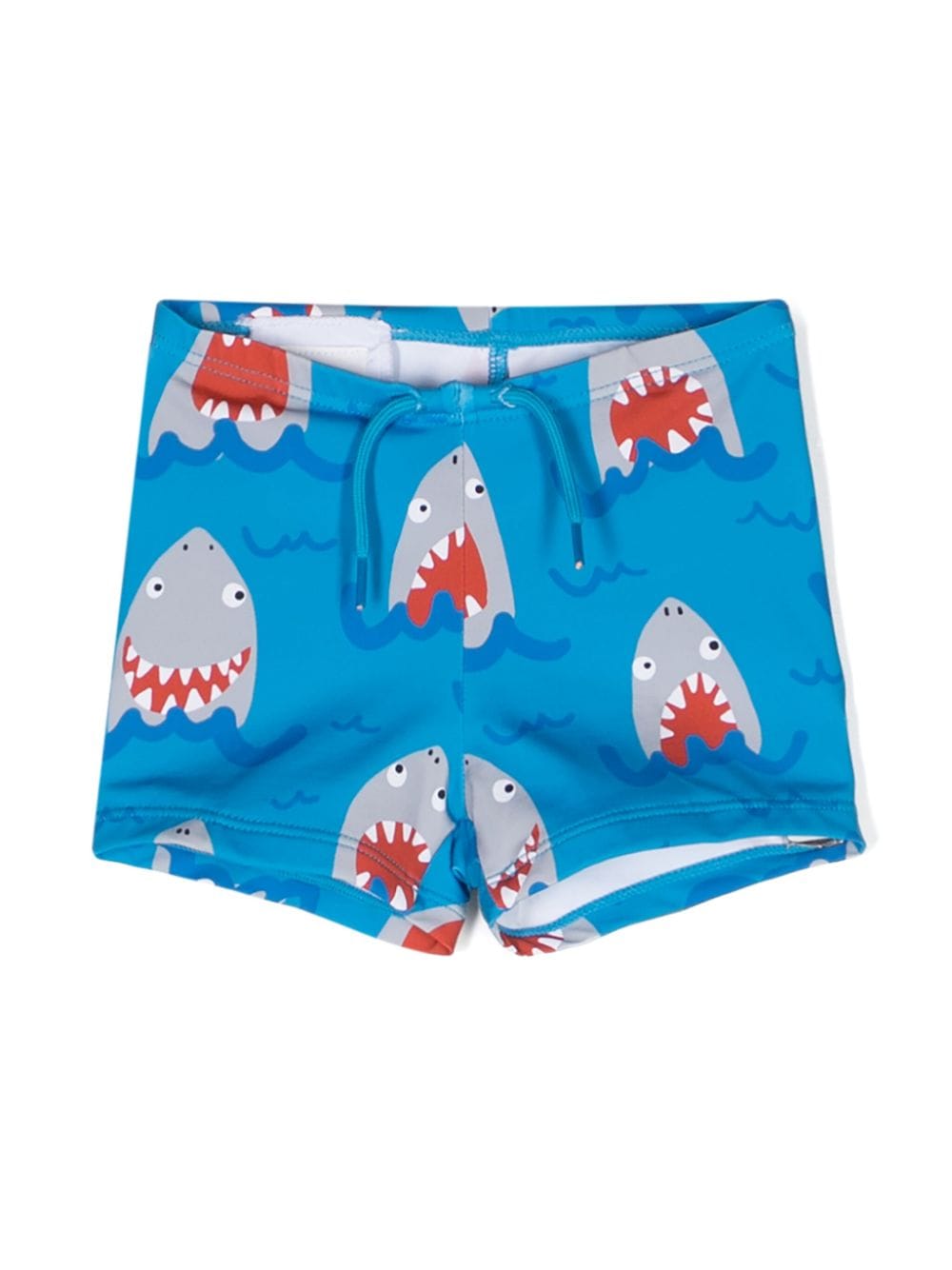 Stella McCartney Kids Badeshorts mit Hai-Print - Blau von Stella McCartney Kids