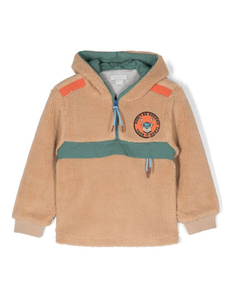 Stella McCartney Kids Camp Fleecejacke - Nude von Stella McCartney Kids