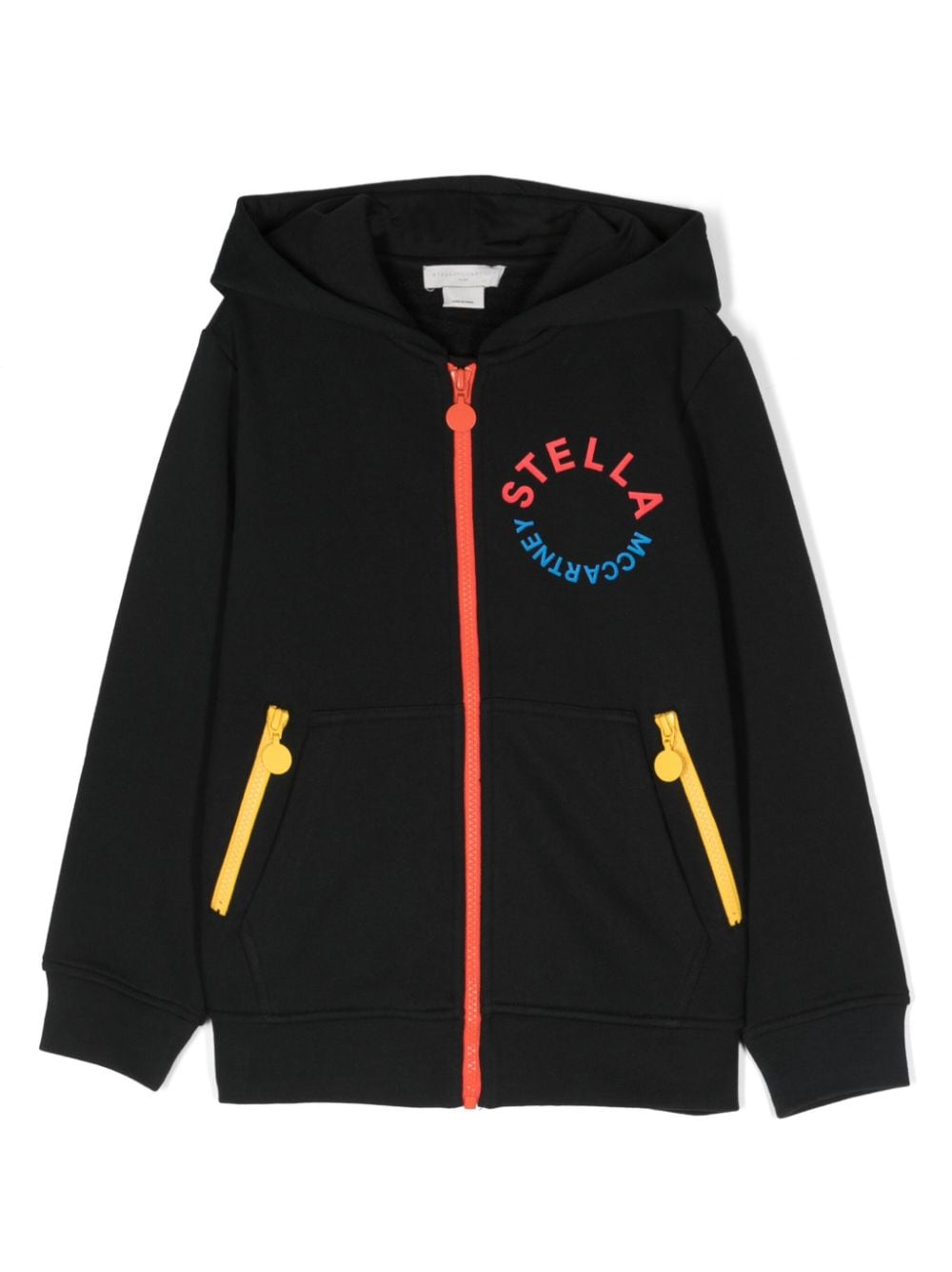 Stella McCartney Kids Hoodie mit Logo-Print - Schwarz von Stella McCartney Kids