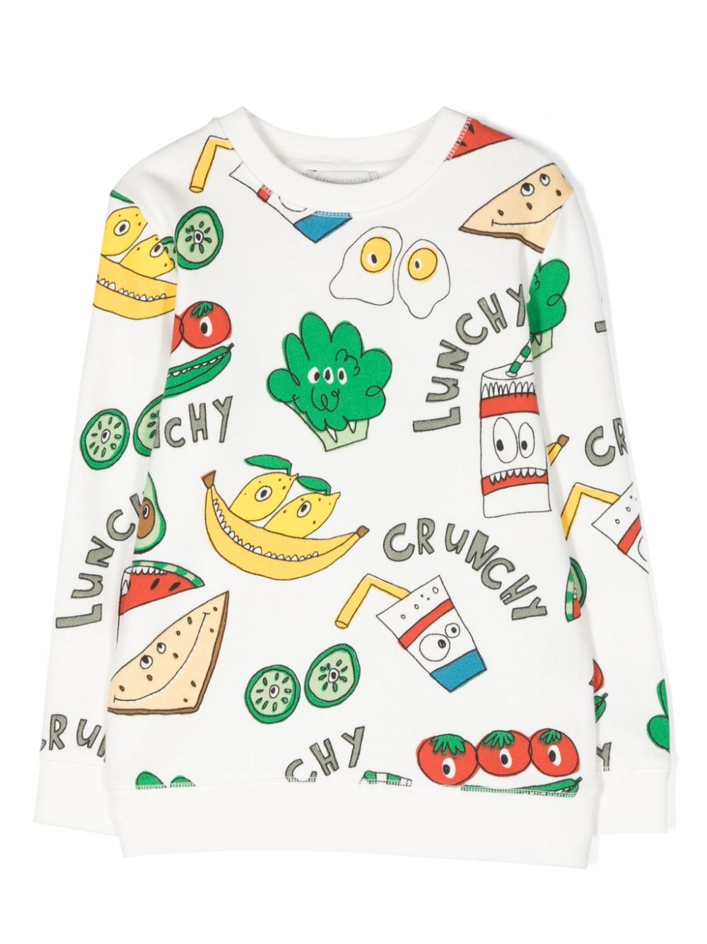 Stella McCartney Kids Crunchy Lunchy Sweatshirt - Nude von Stella McCartney Kids