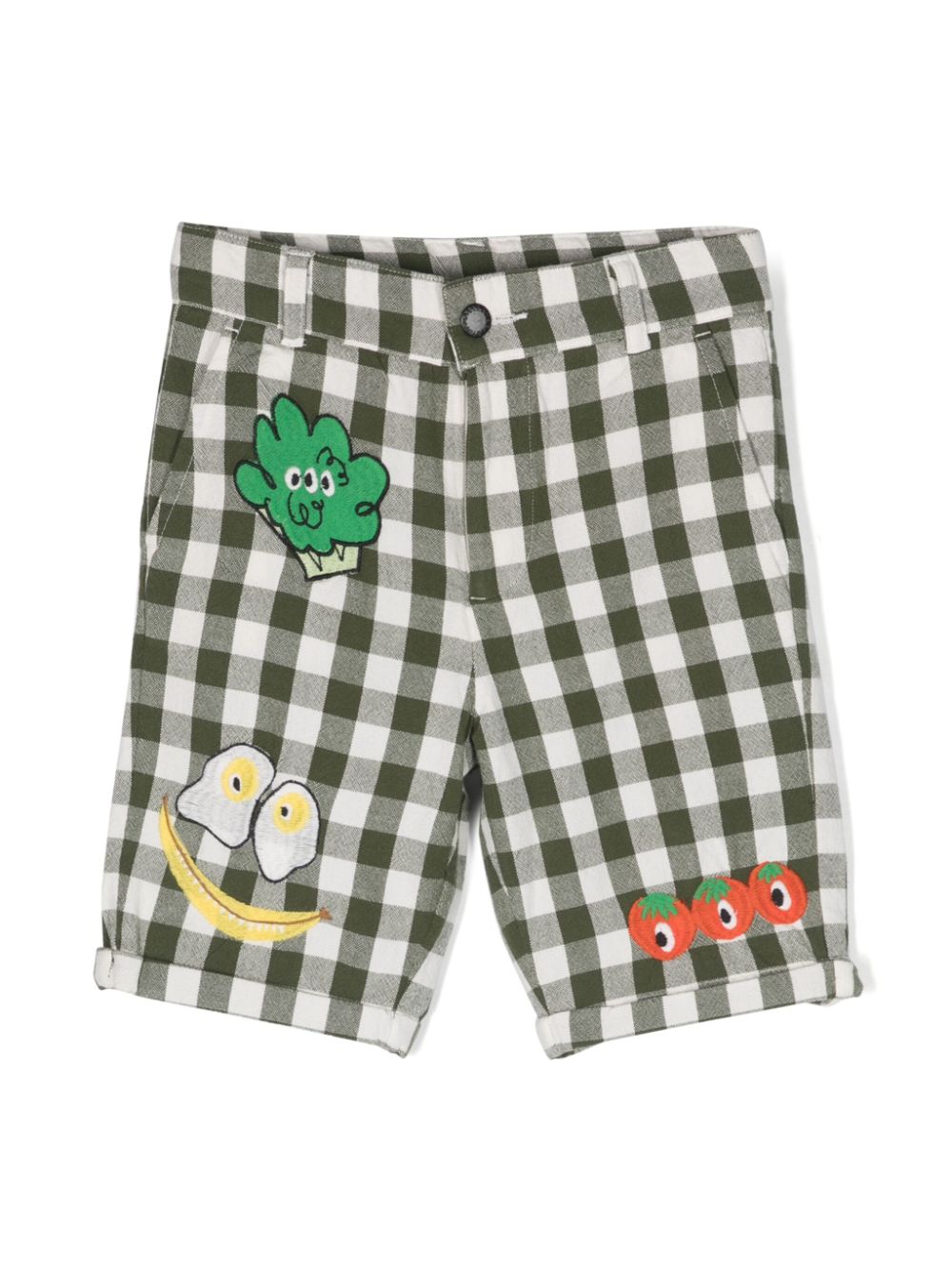 Stella McCartney Kids Hemd mit Stickerei - Grün von Stella McCartney Kids