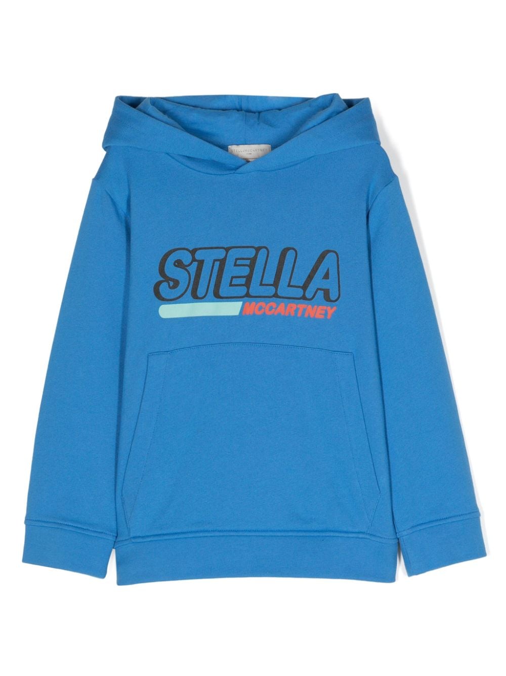 Stella McCartney Kids Hoodie mit Logo-Print - Blau von Stella McCartney Kids