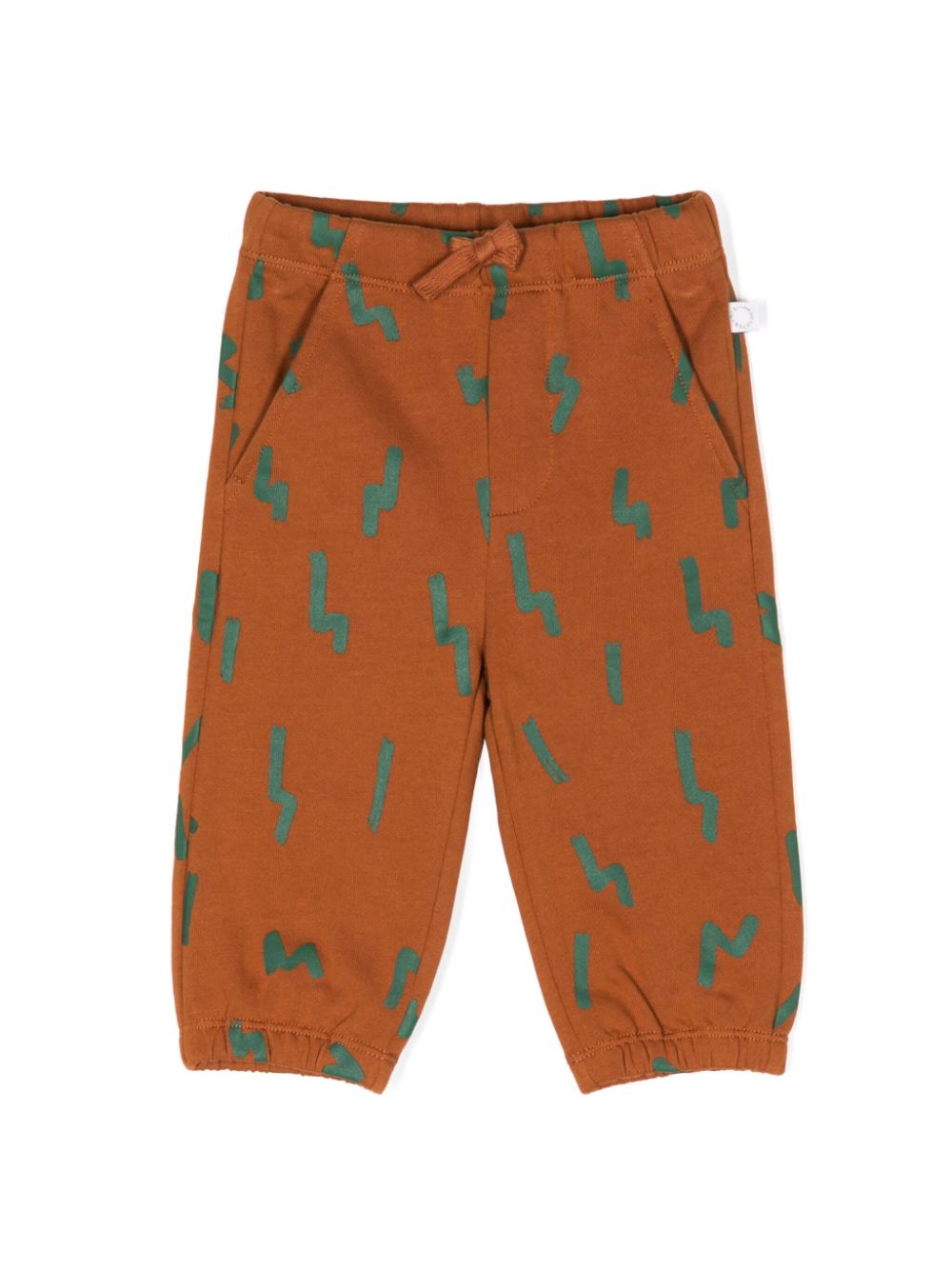 Stella McCartney Kids Hose mit abstraktem Print - Braun von Stella McCartney Kids