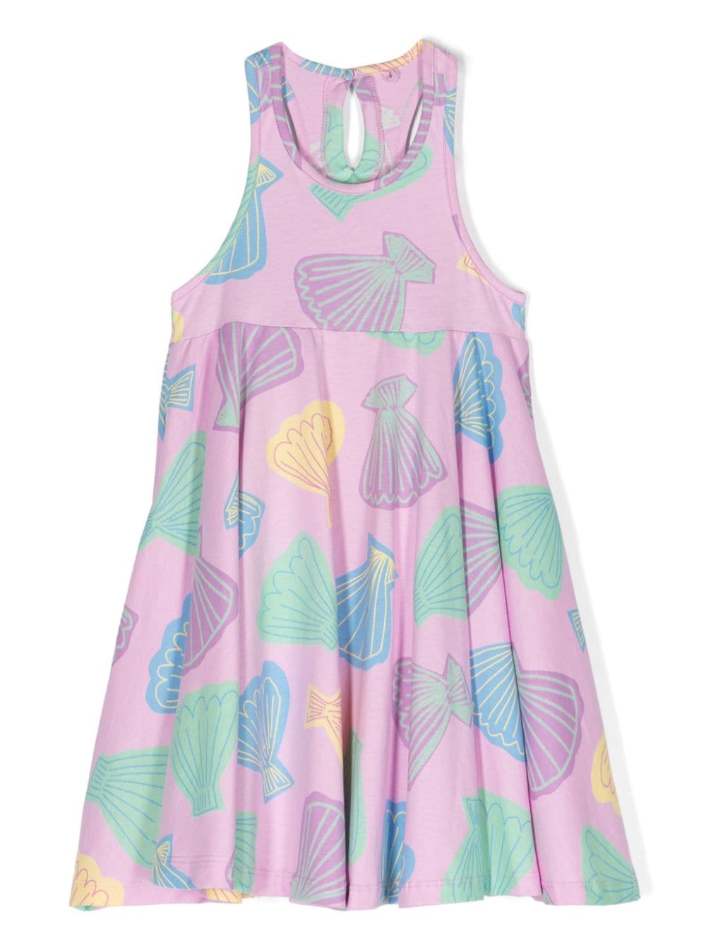 Stella McCartney Kids Jerseykleid mit Muschel-Print - Rosa von Stella McCartney Kids