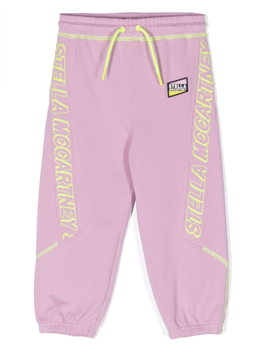 Stella McCartney Kids Jogginghose mit Logo-Print - Rosa von Stella McCartney Kids