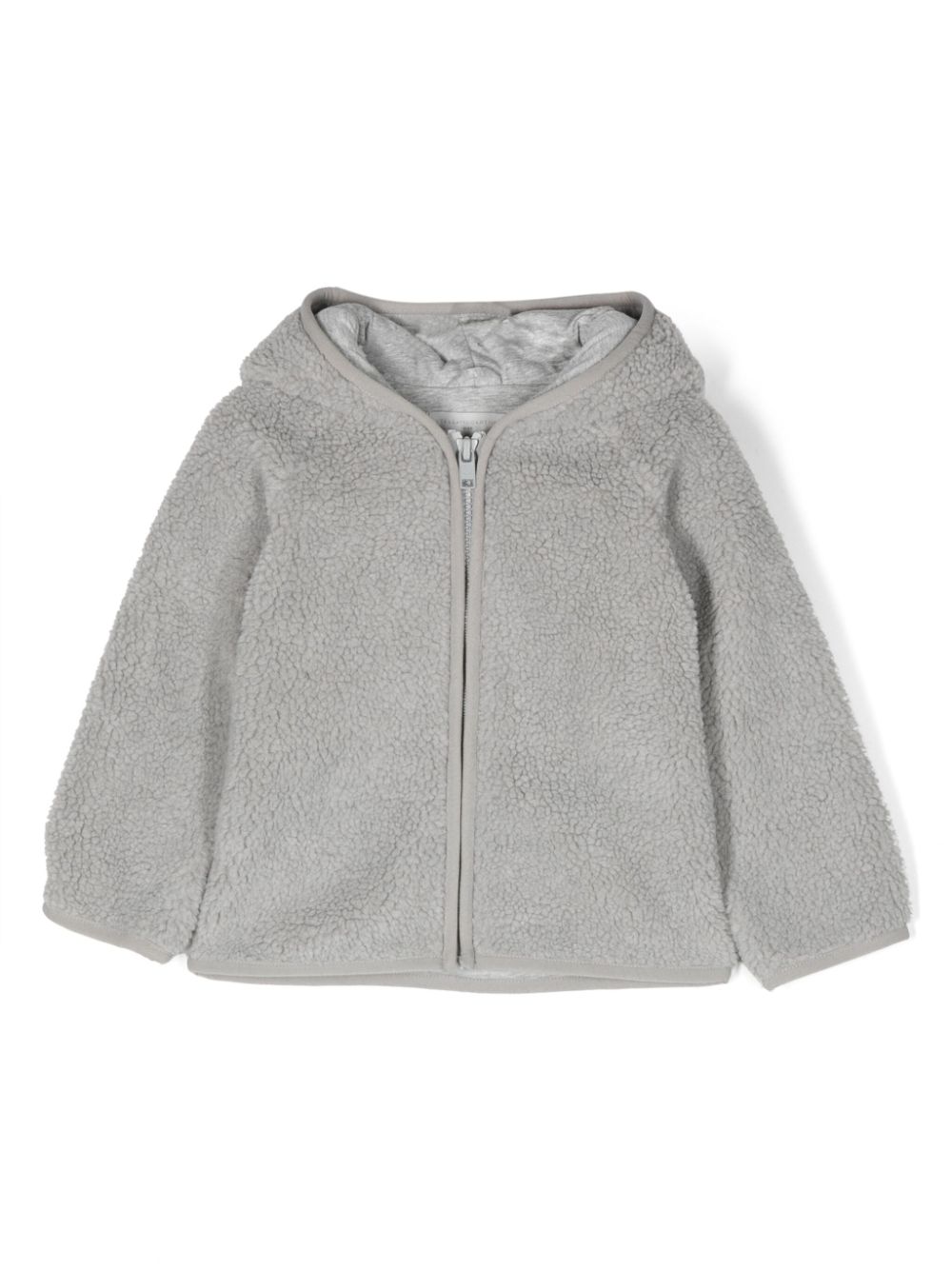 Stella McCartney Kids Kapuzenjacke aus Fleece mit Ohren - Grau von Stella McCartney Kids