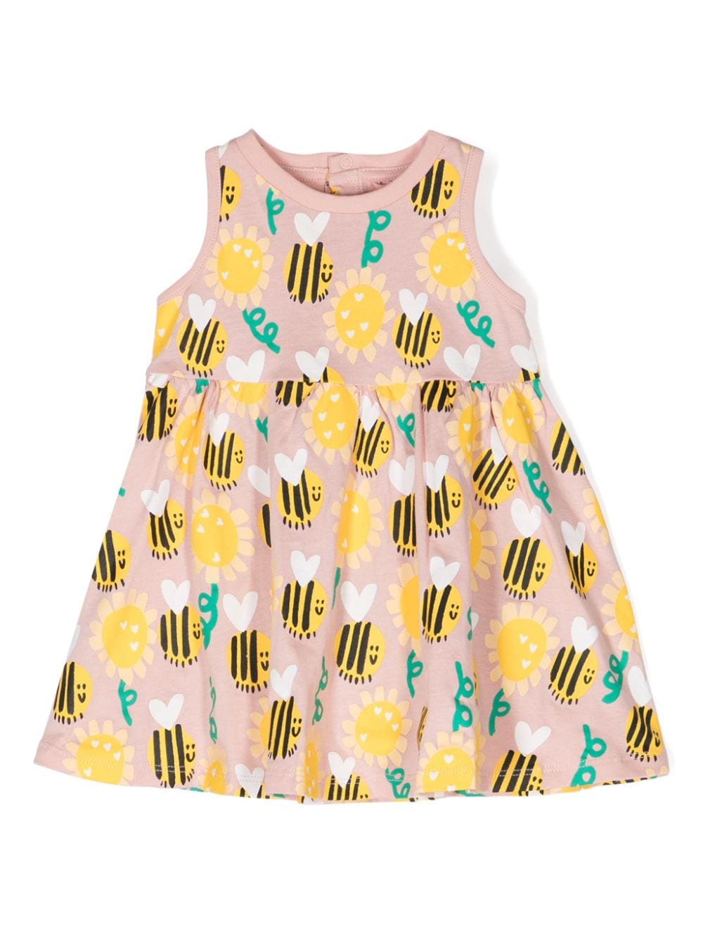 Stella McCartney Kids Kleid mit Bienen-Print - Rosa von Stella McCartney Kids