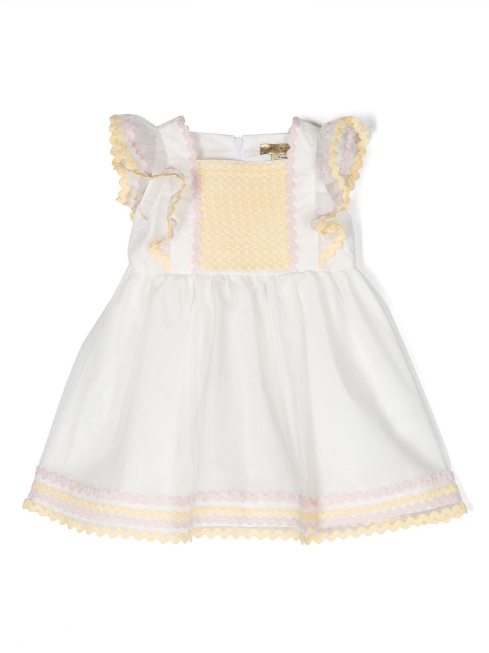 Stella McCartney Kids Kleid mit Rüschen - Weiß von Stella McCartney Kids