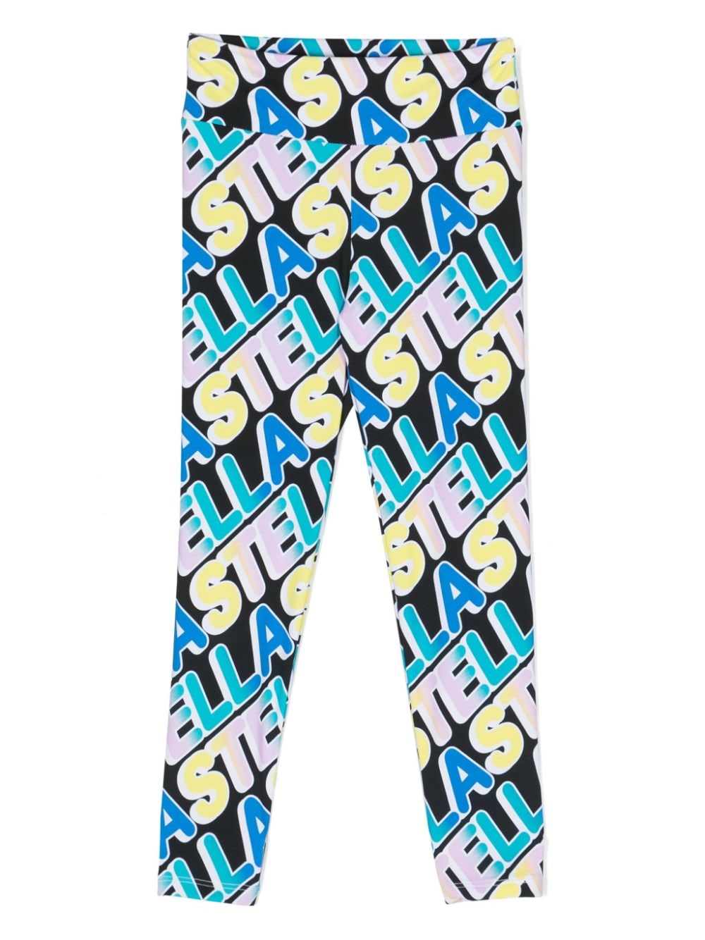 Stella McCartney Kids Leggings mit Logo-Print - Schwarz von Stella McCartney Kids