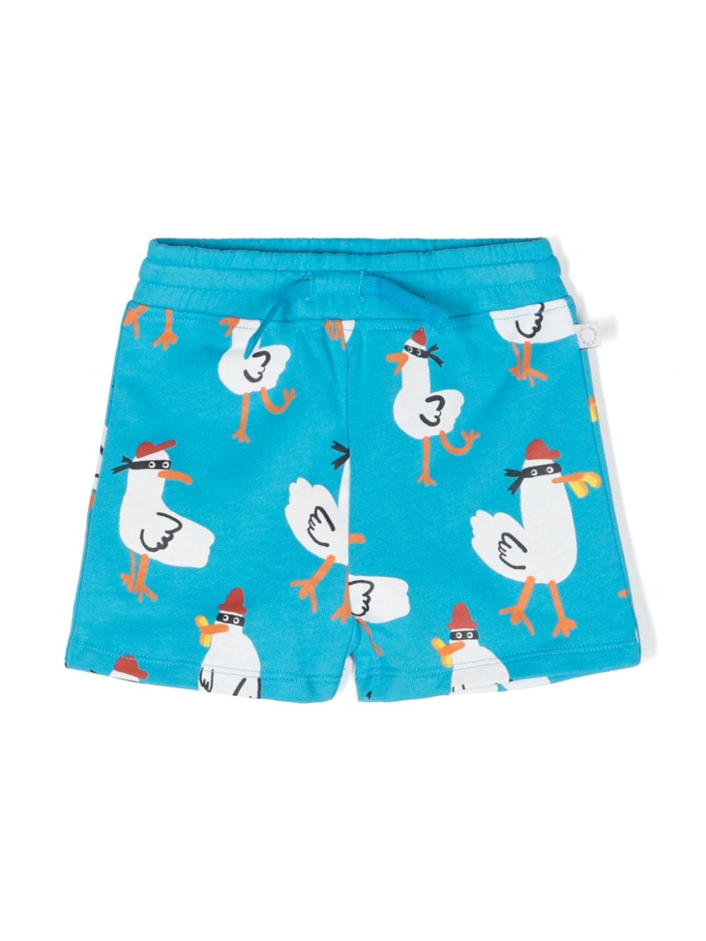 Stella McCartney Kids Seagull Bandit Shorts - Blau von Stella McCartney Kids