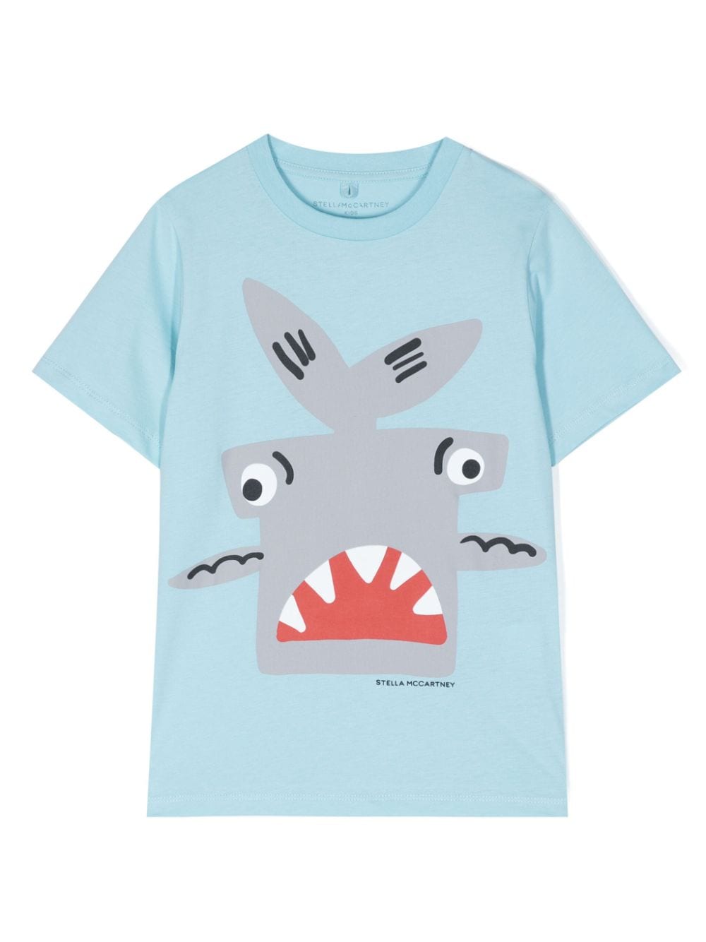 Stella McCartney Kids T-Shirt mit Hai-Print - Blau von Stella McCartney Kids