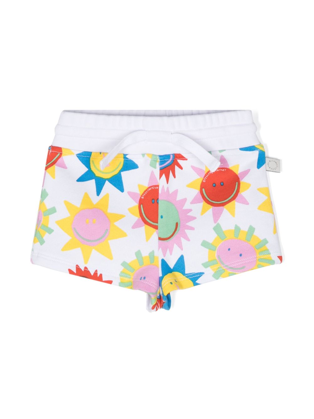 Stella McCartney Kids Shorts mit grafischem Print - Weiß von Stella McCartney Kids