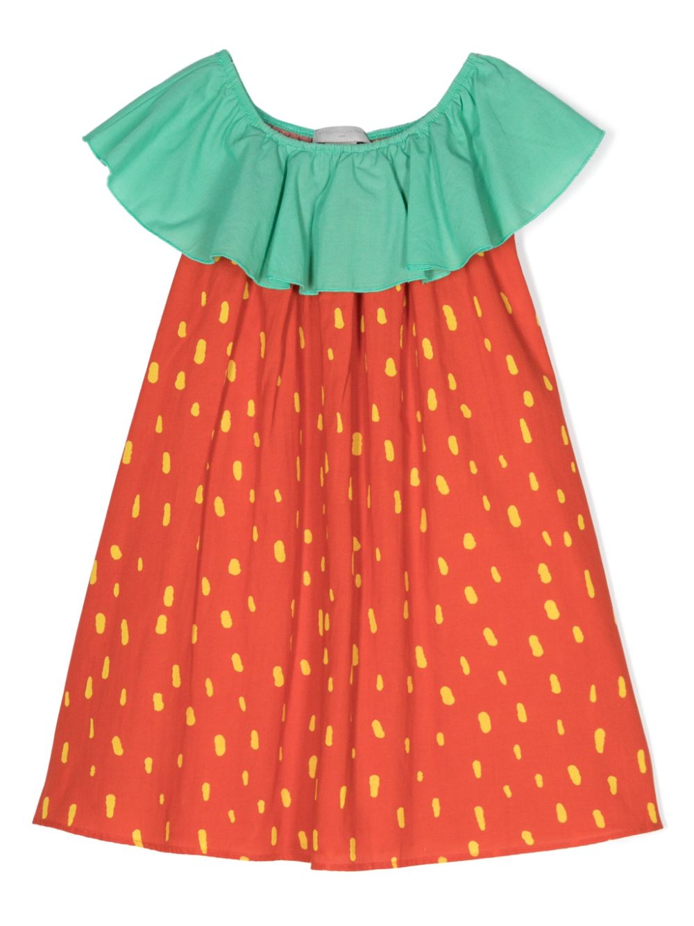 Stella McCartney Kids Strawberry Intarsien-Kleid - Rot von Stella McCartney Kids