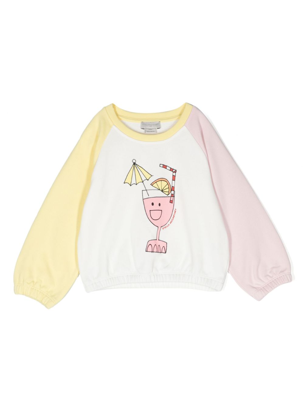 Stella McCartney Kids Sweatshirt mit Limonaden-Print - Weiß von Stella McCartney Kids