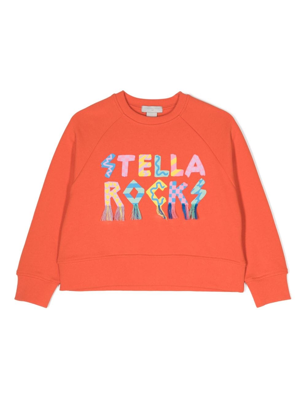 Stella McCartney Kids Sweatshirt mit Stella Rocks-Print - Rot von Stella McCartney Kids