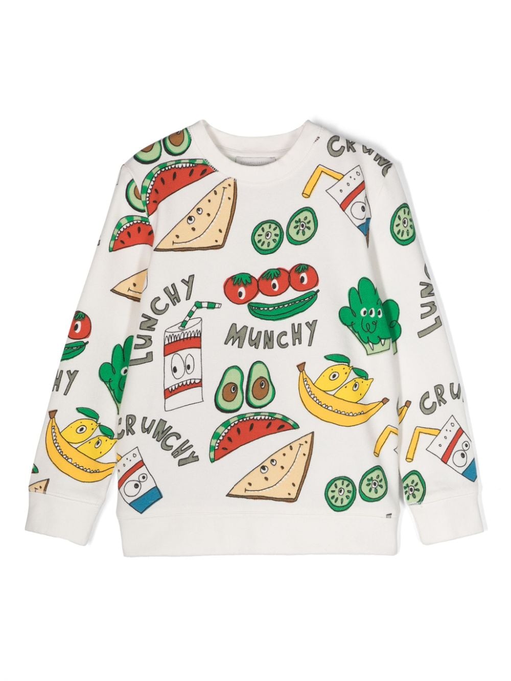 Stella McCartney Kids Sweatshirt mit grafischem Print - Weiß von Stella McCartney Kids