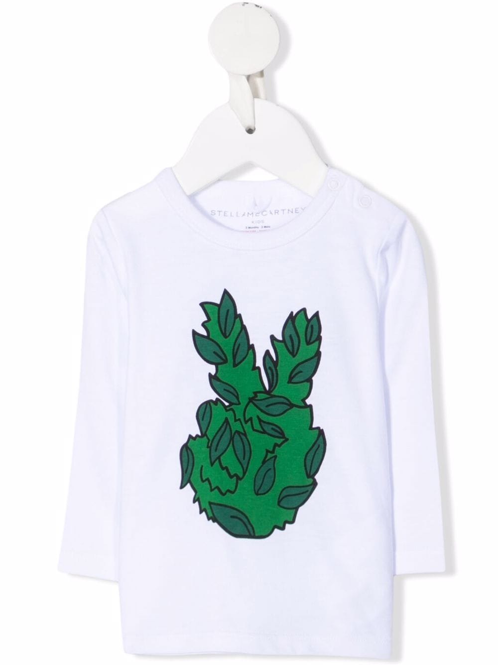 Stella McCartney Kids T-Shirt mit Blatt-Print - Weiß von Stella McCartney Kids