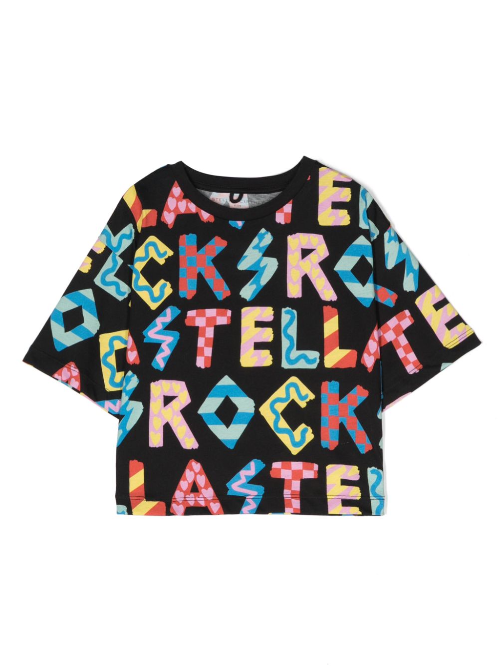 Stella McCartney Kids T-Shirt mit Logo-Print - Schwarz von Stella McCartney Kids