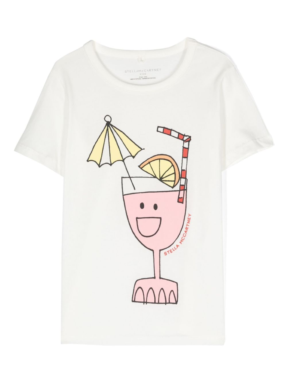 Stella McCartney Kids T-Shirt mit Logo-Print - Weiß von Stella McCartney Kids