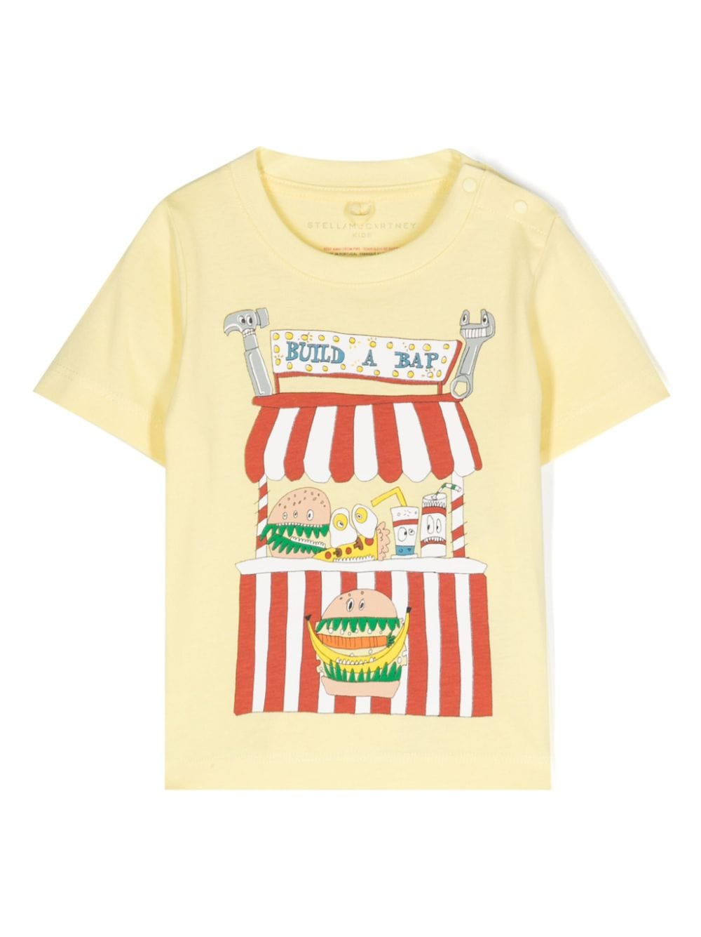 Stella McCartney Kids T-Shirt mit grafischem Print - Gelb von Stella McCartney Kids