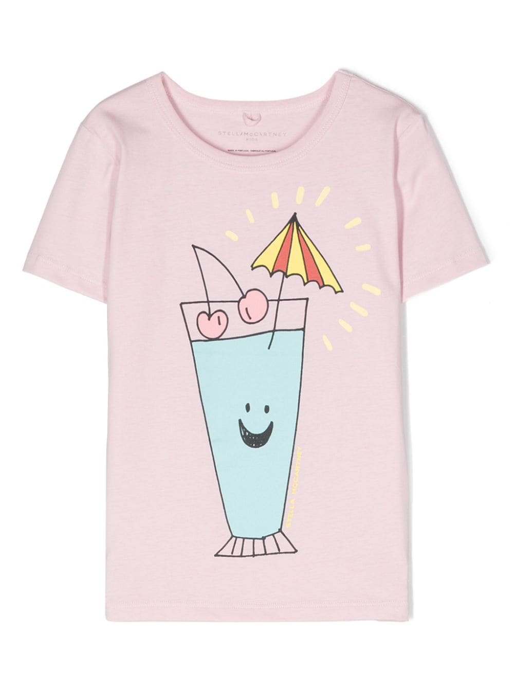 Stella McCartney Kids T-Shirt mit grafischem Print - Rosa von Stella McCartney Kids